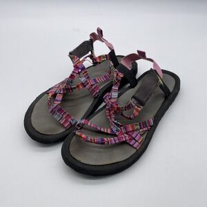 Volatile Kids Sandals Girls Size 4 Pink‎ Strappy Outdoor Hiking Casual